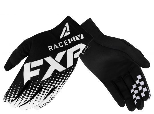 Мотоперчатки FXR PRO-FIT LITE MX Black/White