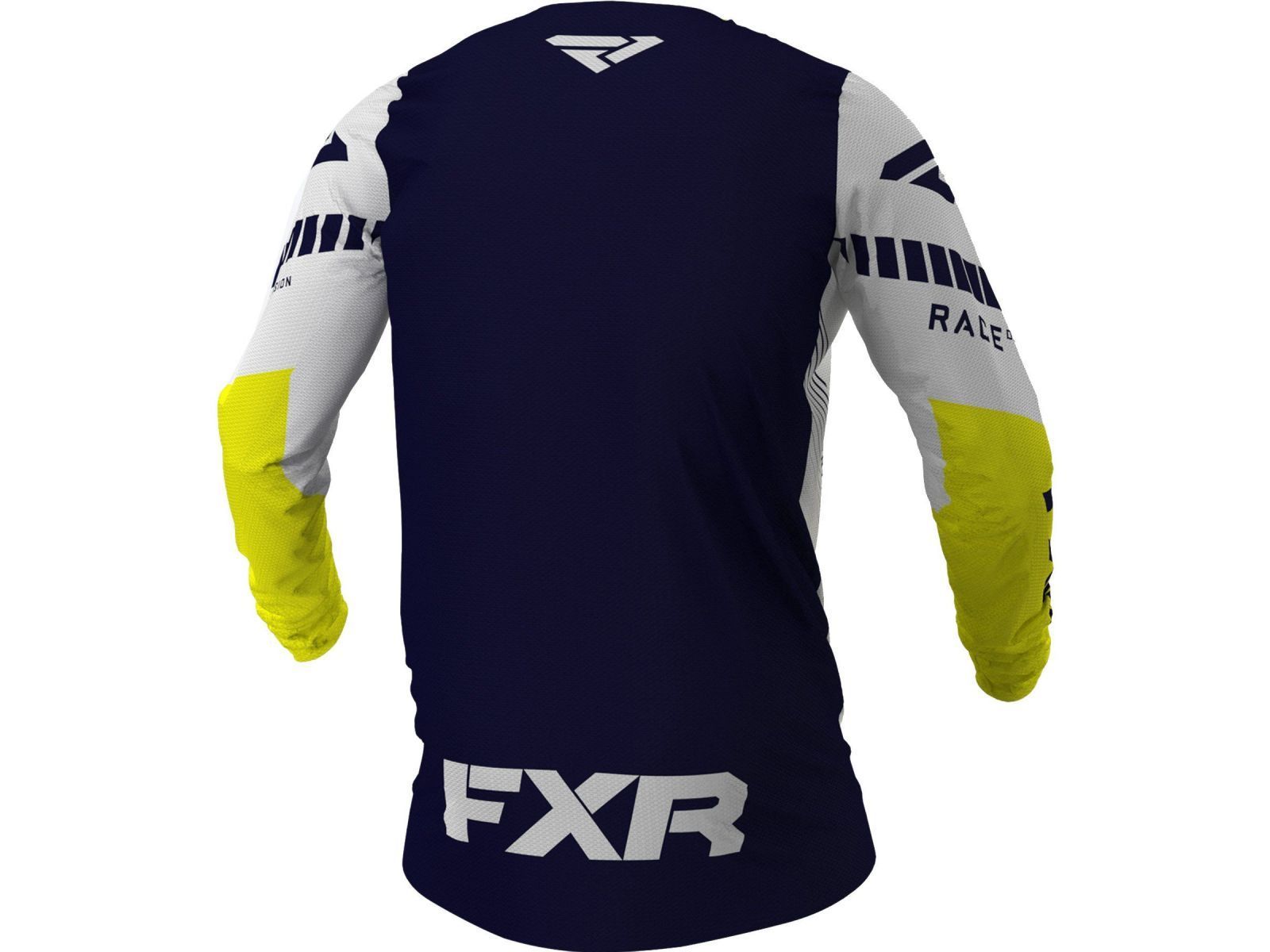 Джерси FXR REVO MX 21 Midnight White Yellow