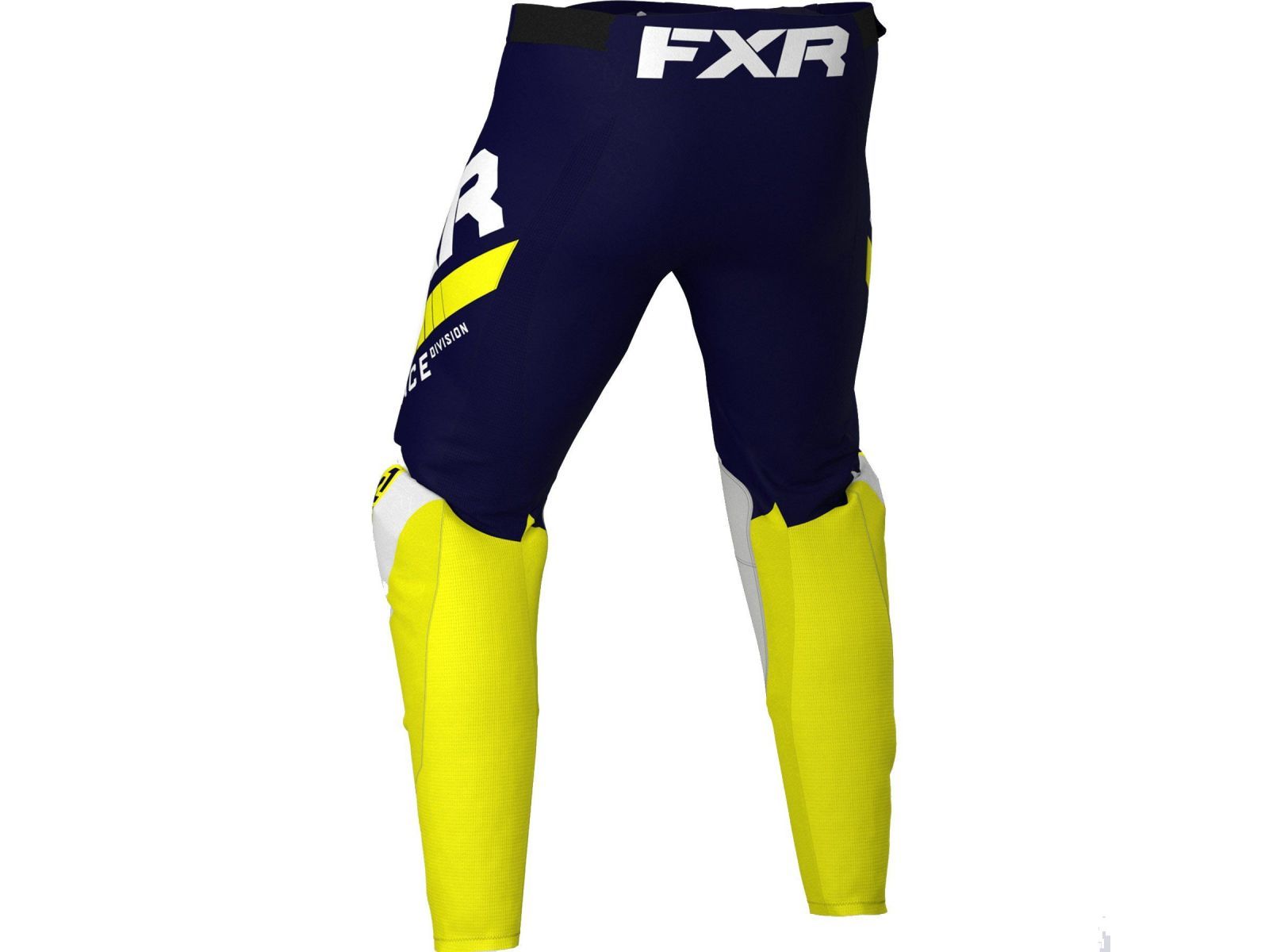 Брюки FXR REVO MX 21 Midnight White Yellow