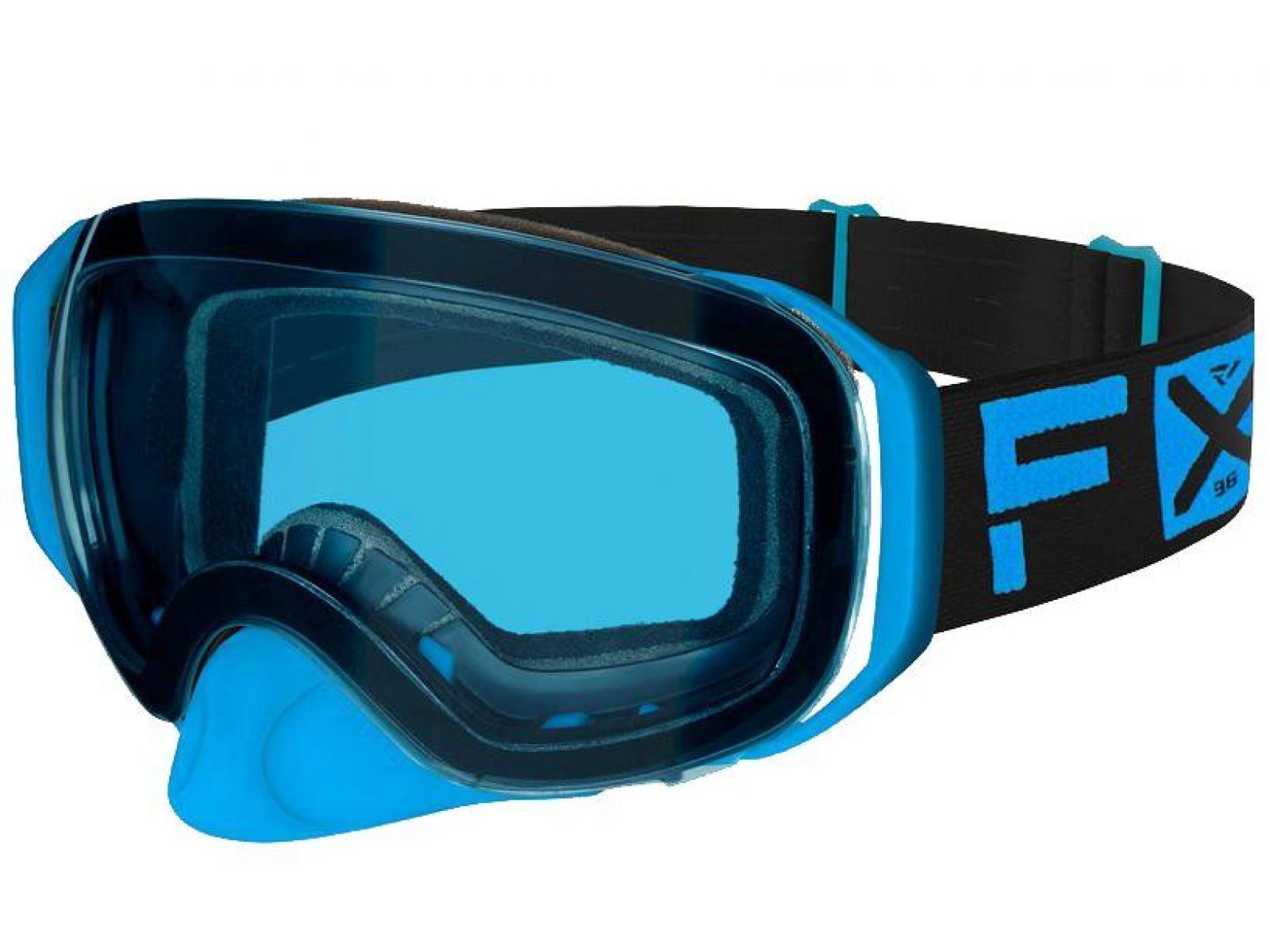 Очки снегоходные FXR RIDE X SPHERICAL 22 Blue