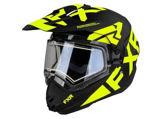 Шлем для снегохода FXR TORQUE X TEAM 22 (визор с подогревом) Black/Hi-Vis