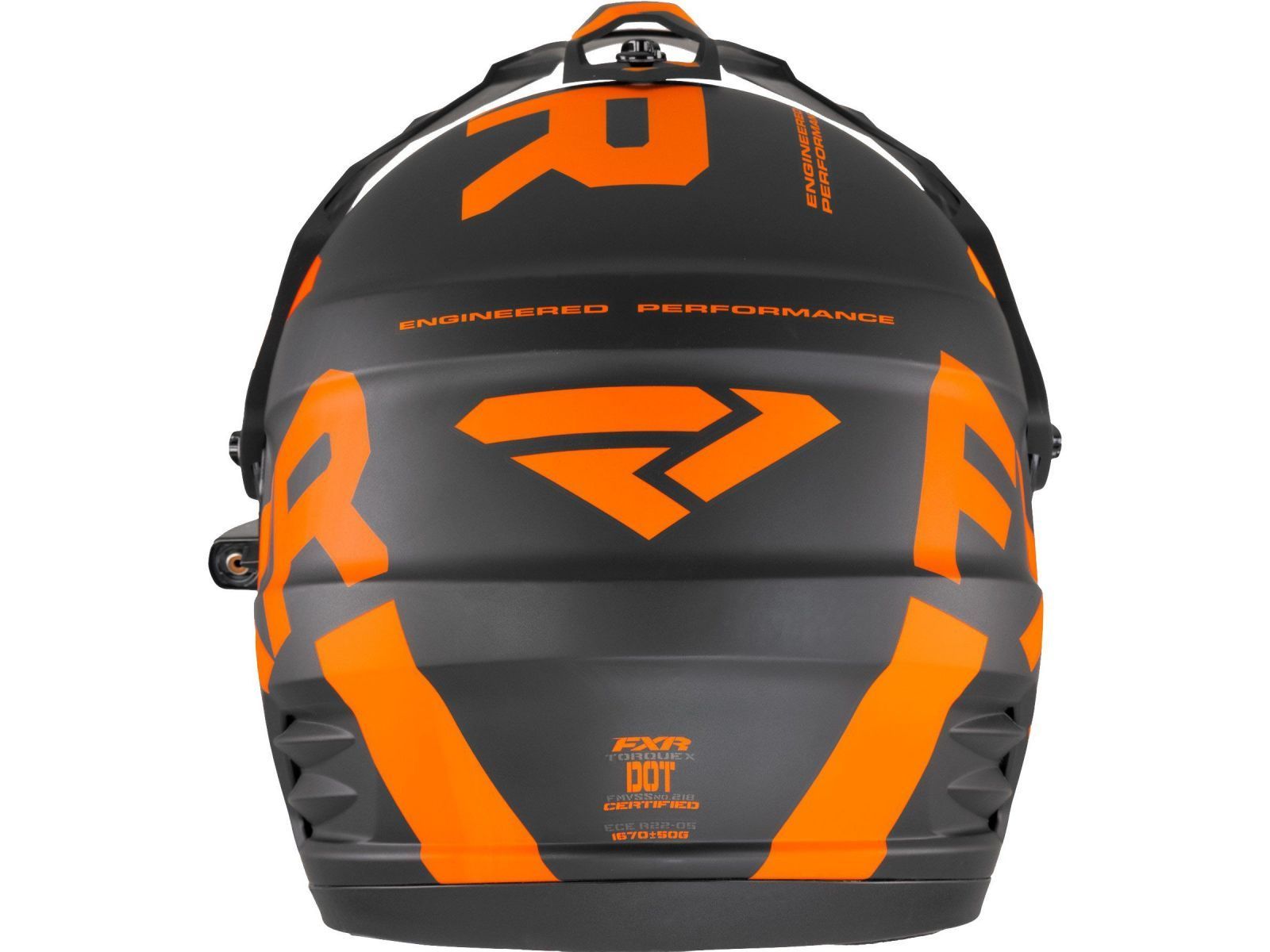 Шлем для снегохода FXR TORQUE X TEAM 22 (визор с подогревом) Black/Orange