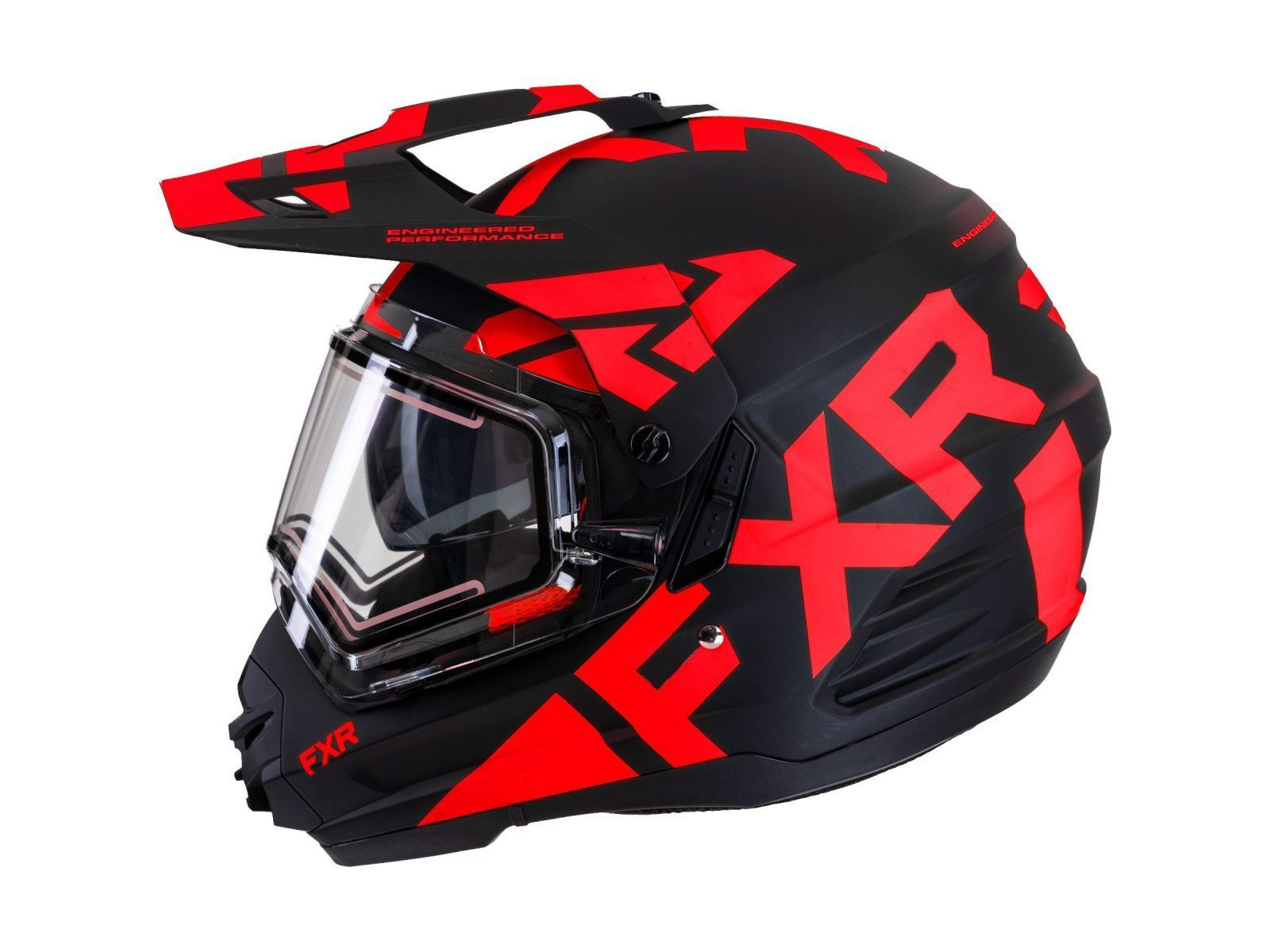 Шлем для снегохода FXR TORQUE X TEAM 22 (визор с подогревом) Black/Red