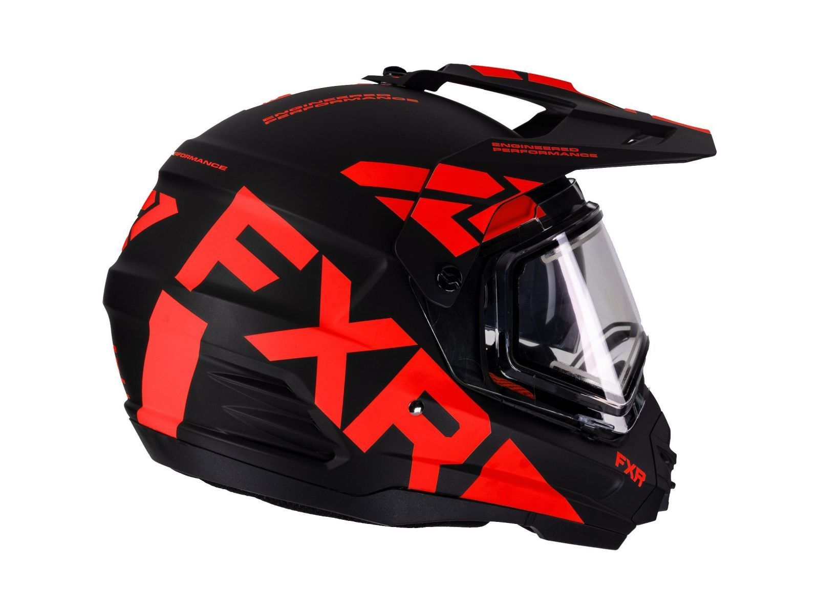 Шлем для снегохода FXR TORQUE X TEAM 22 (визор с подогревом) Black/Red