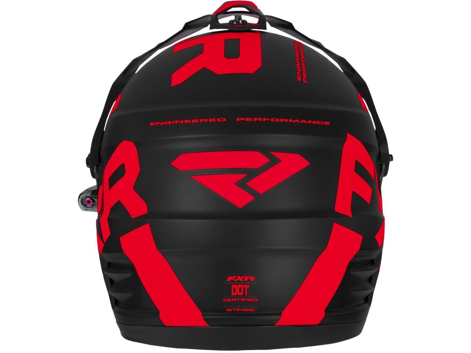 Шлем для снегохода FXR TORQUE X TEAM 22 (визор с подогревом) Black/Red