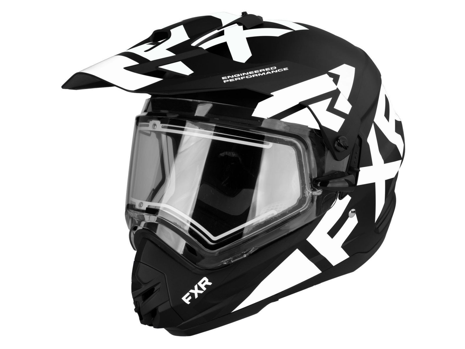 Шлем для снегохода FXR TORQUE X TEAM 22 (визор с подогревом) Black/White