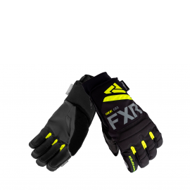 Снегоходные перчатки FXR Transfer Short Cuff Glove 22 Black/Hi Vis