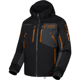 Снегоходная куртка FXR Vertical MTX Lite Jacket 26 Black/Asphalt/Kash