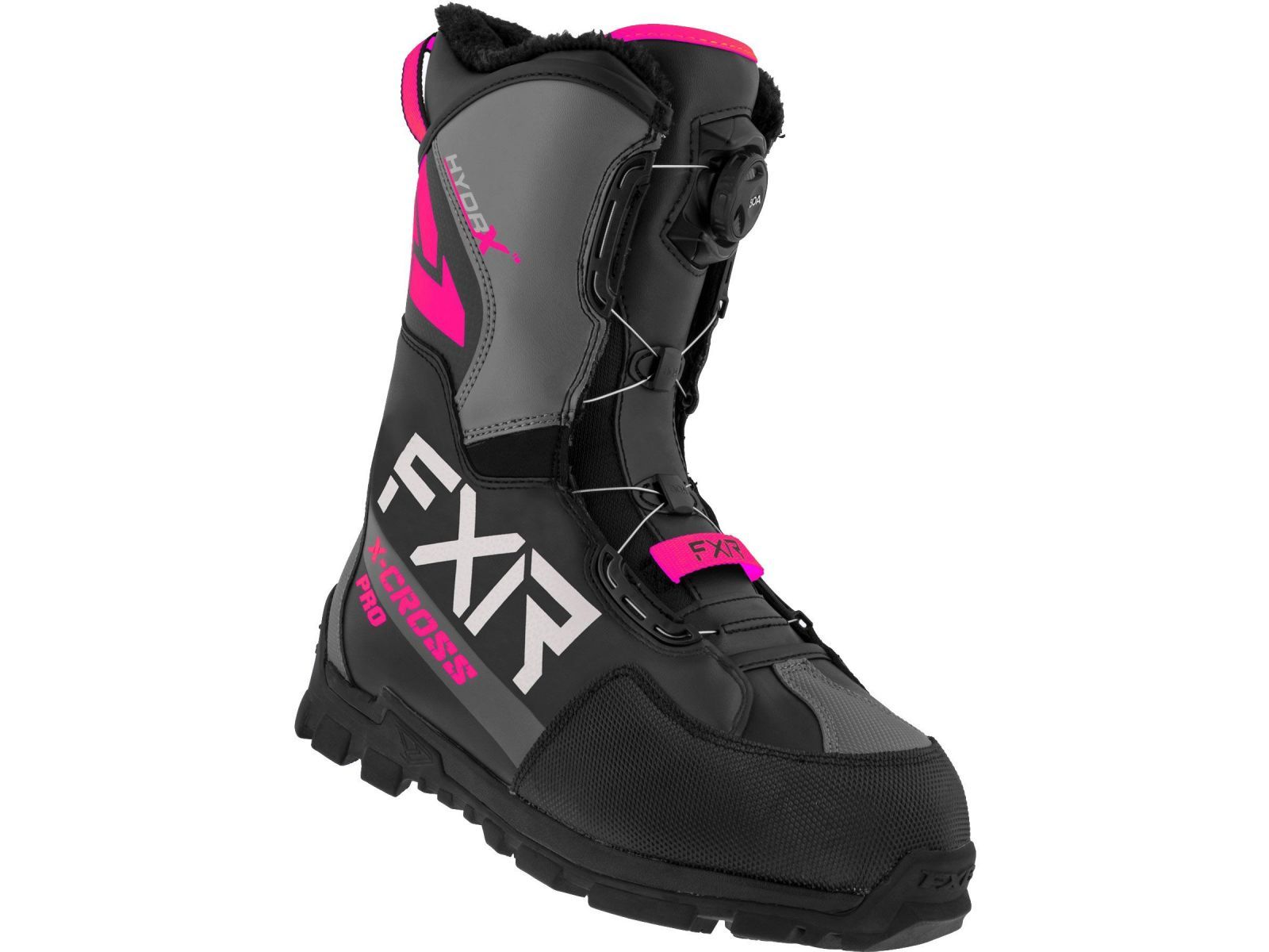 Снегоходные ботинки женские FXR X-CROSS BOA 22 Black Fuchsia