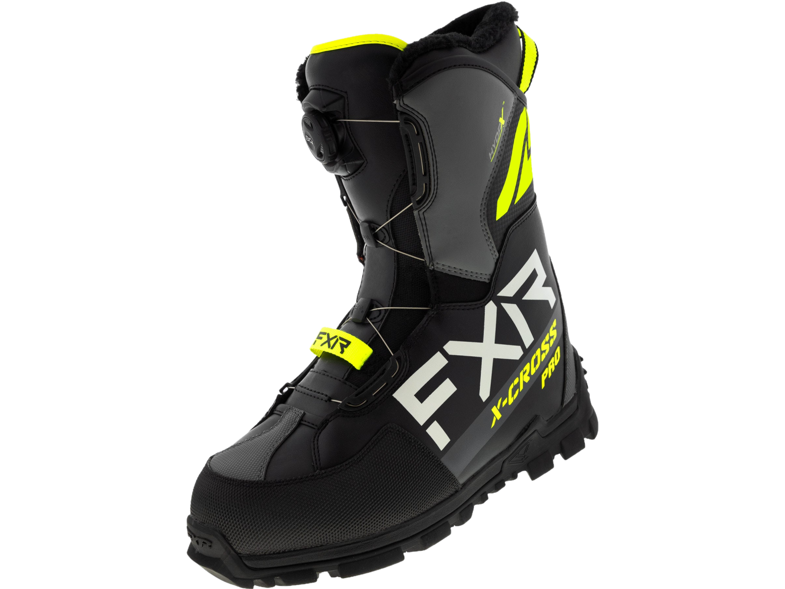 Снегоходные ботинки FXR X-CROSS BOA 22 Black Hi Vis