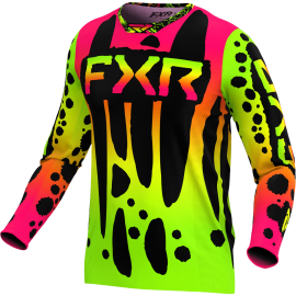 Мотоджерси подростковое FXR Youth Podium MX Jersey 24 Frogger
