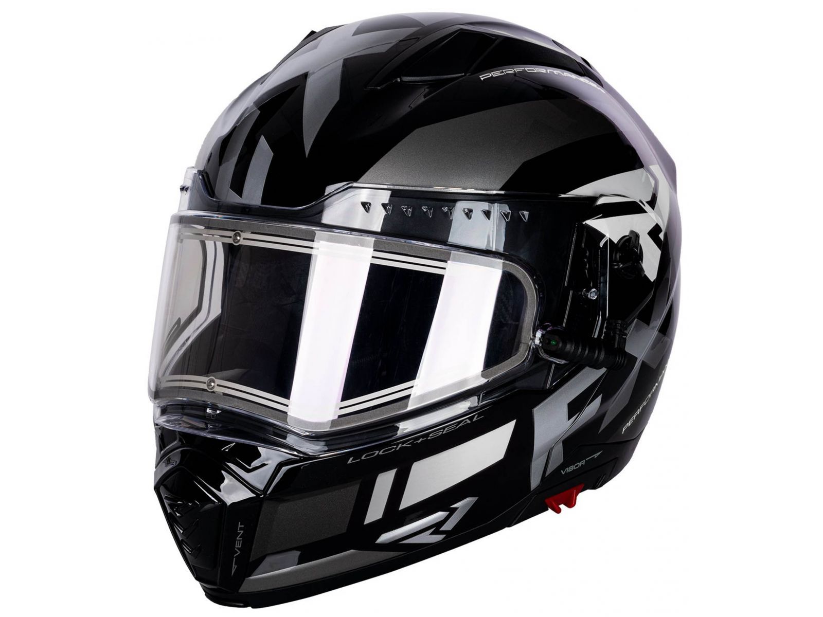 Шлем для снегохода FXR MAVERICK MODULAR TEAM 20 (визор с подогревом) Black/Char/White