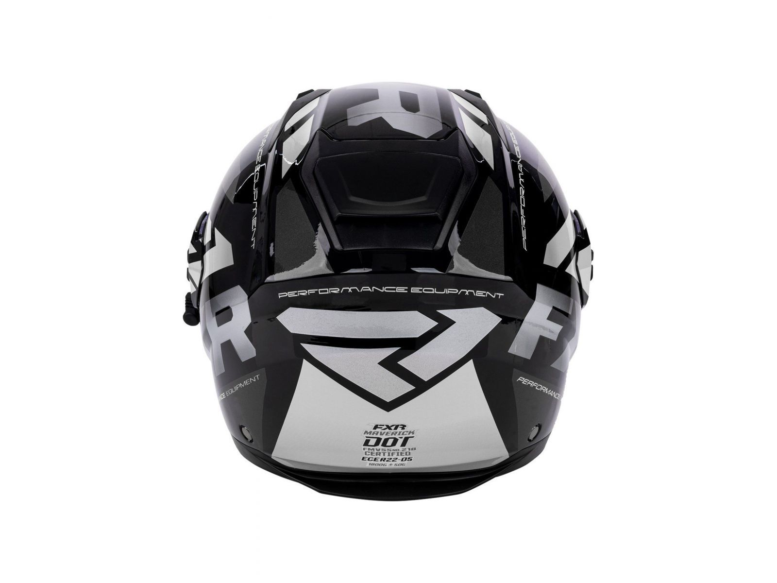 Шлем для снегохода FXR MAVERICK MODULAR TEAM 20 (визор с подогревом) Black/Char/White