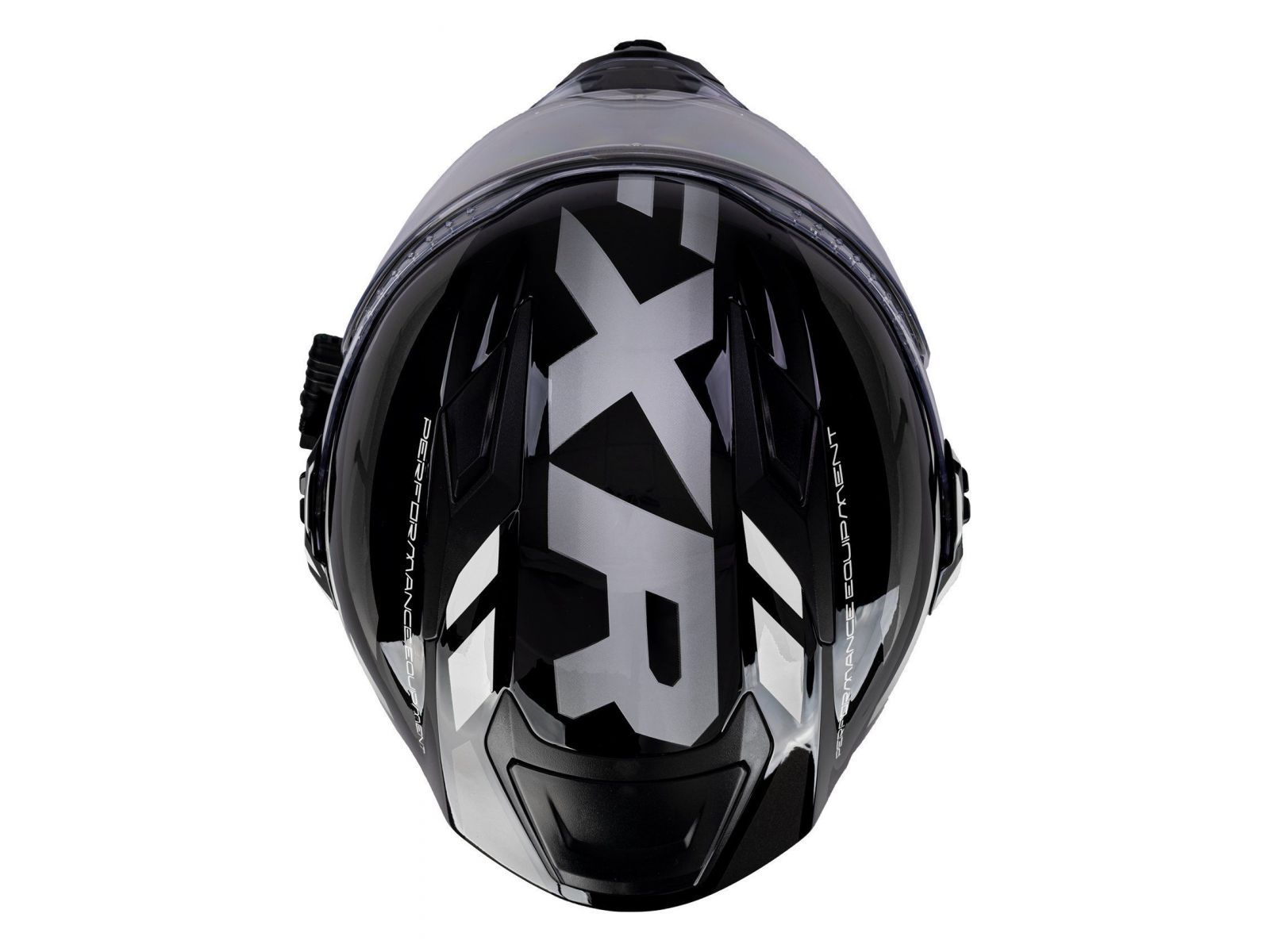 Шлем для снегохода FXR MAVERICK MODULAR TEAM 20 (визор с подогревом) Black/Char/White