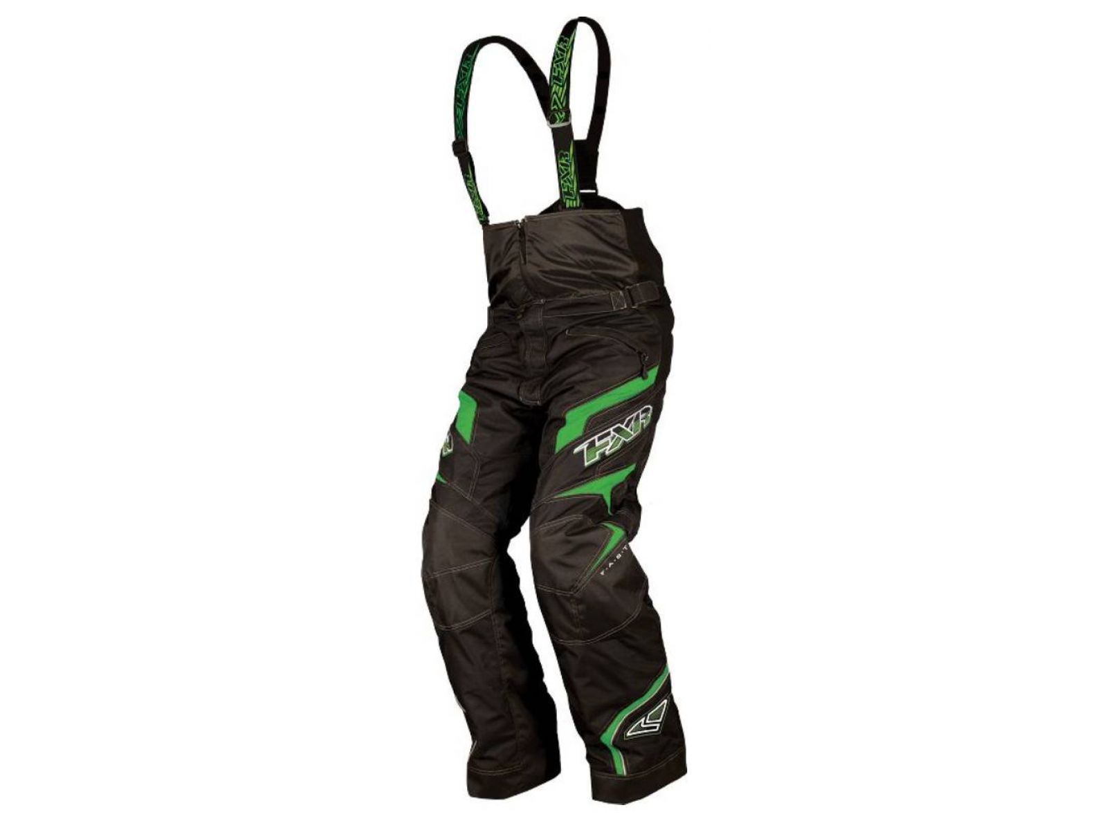 Снегоходные брюки FXR TEAM FX 11 Black/Green