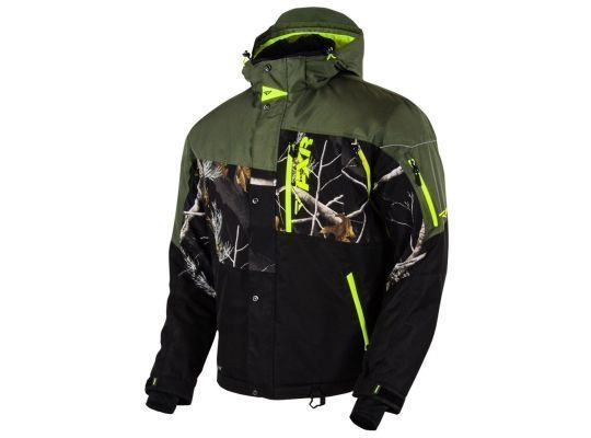 Снегоходная куртка FXR SQUADRON 15 Olive/AP Black
