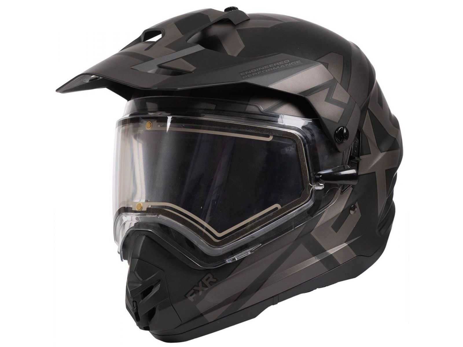 Шлем для снегохода FXR TORQUE X EVO 20 (визор с подогревом) Black Ops