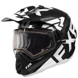 Шлем для снегохода FXR TORQUE X EVO 20 (визор с подогревом) Black/White