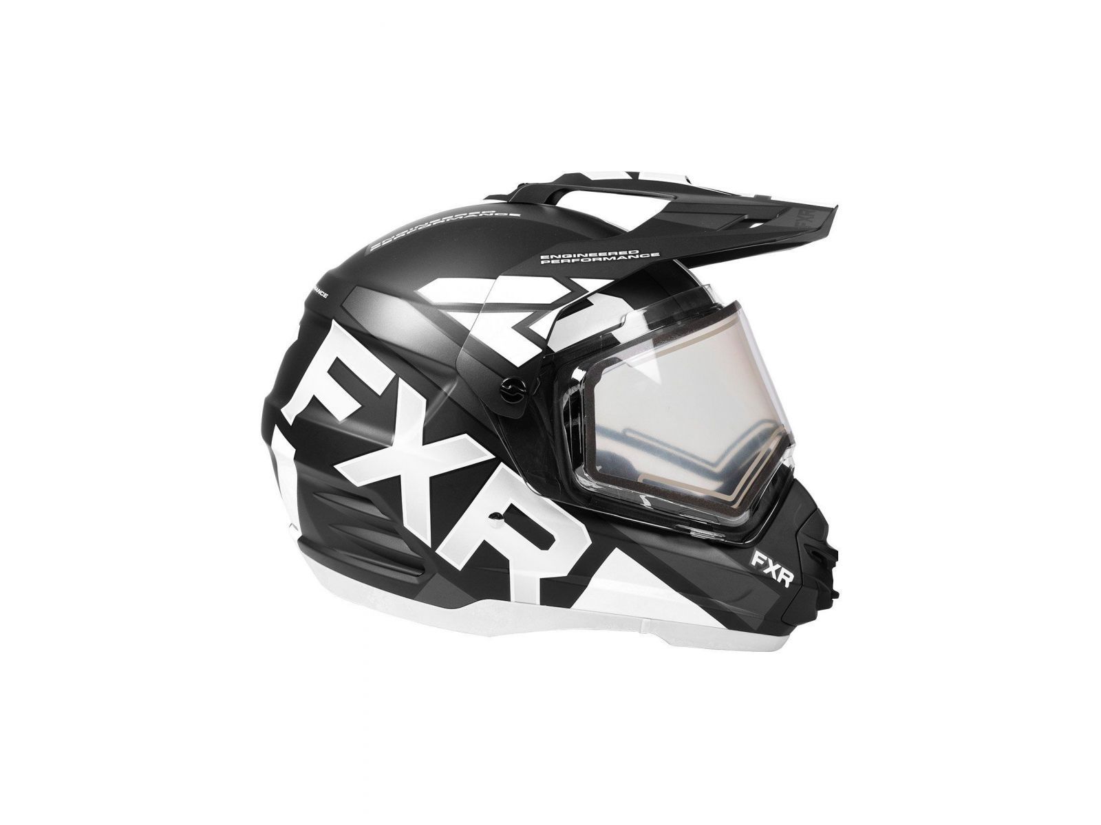 Шлем для снегохода FXR TORQUE X EVO 20 (визор с подогревом) Black/White