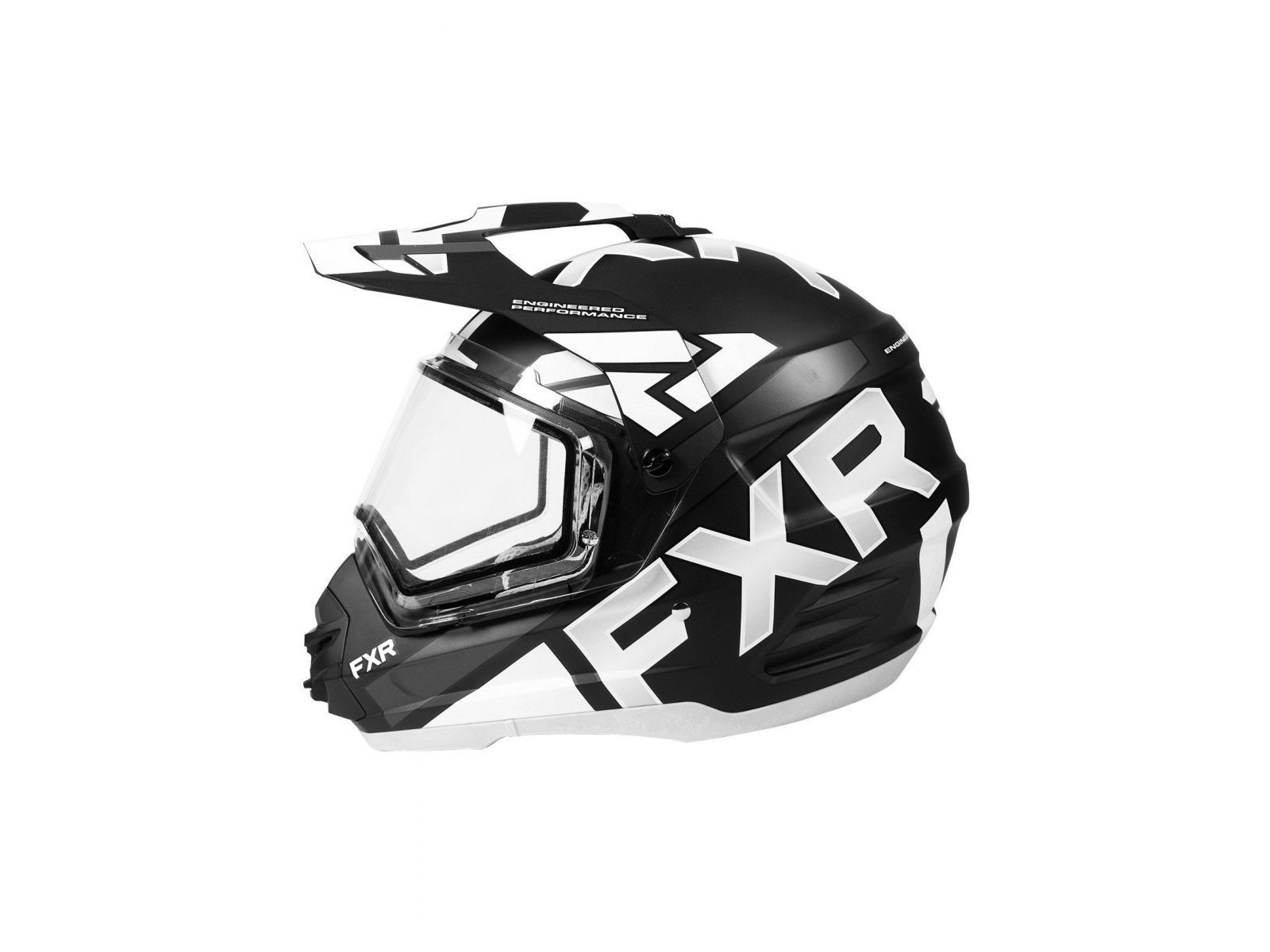 Шлем для снегохода FXR TORQUE X EVO 20 (визор с подогревом) Black/White