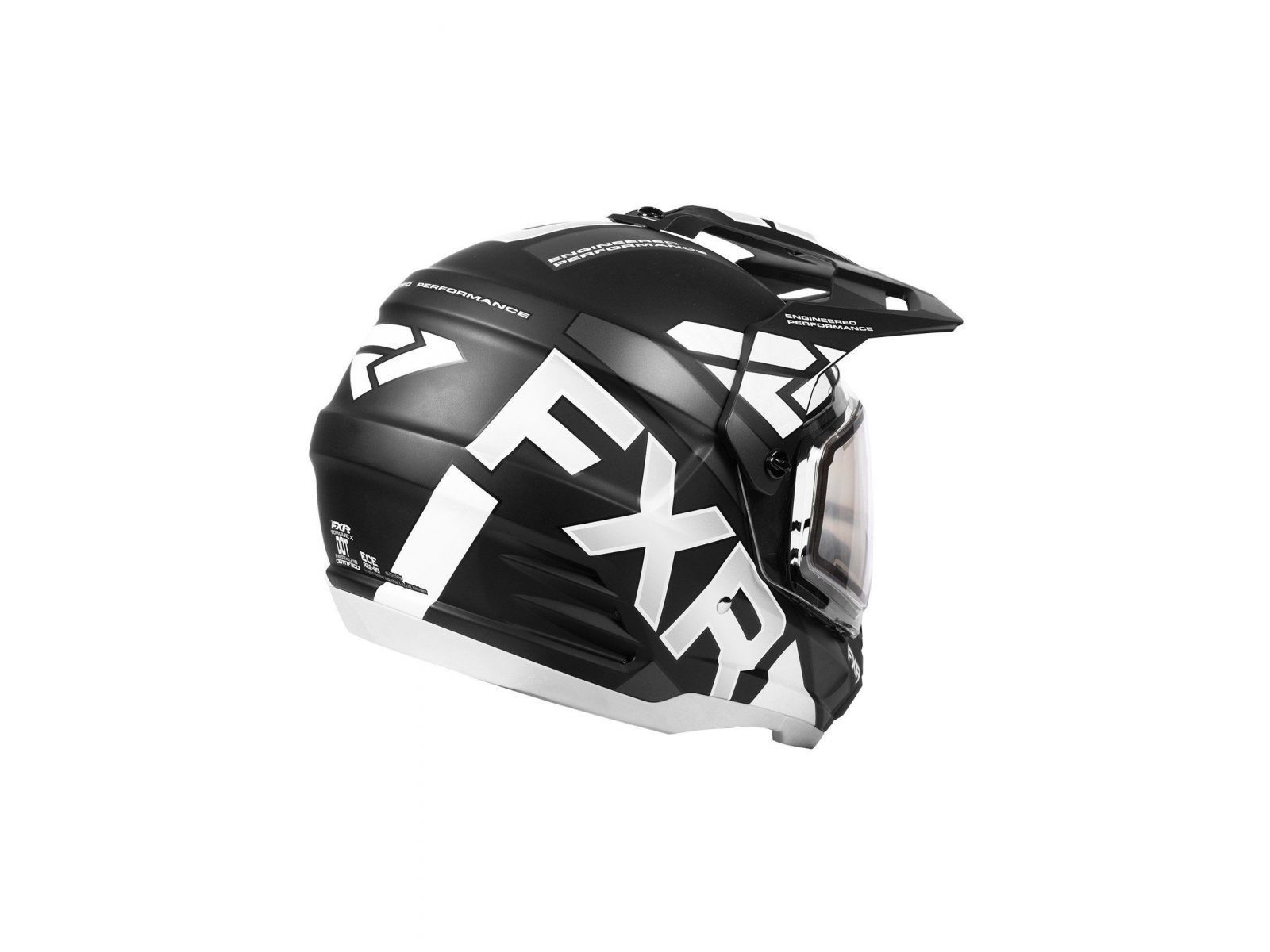 Шлем для снегохода FXR TORQUE X EVO 20 (визор с подогревом) Black/White