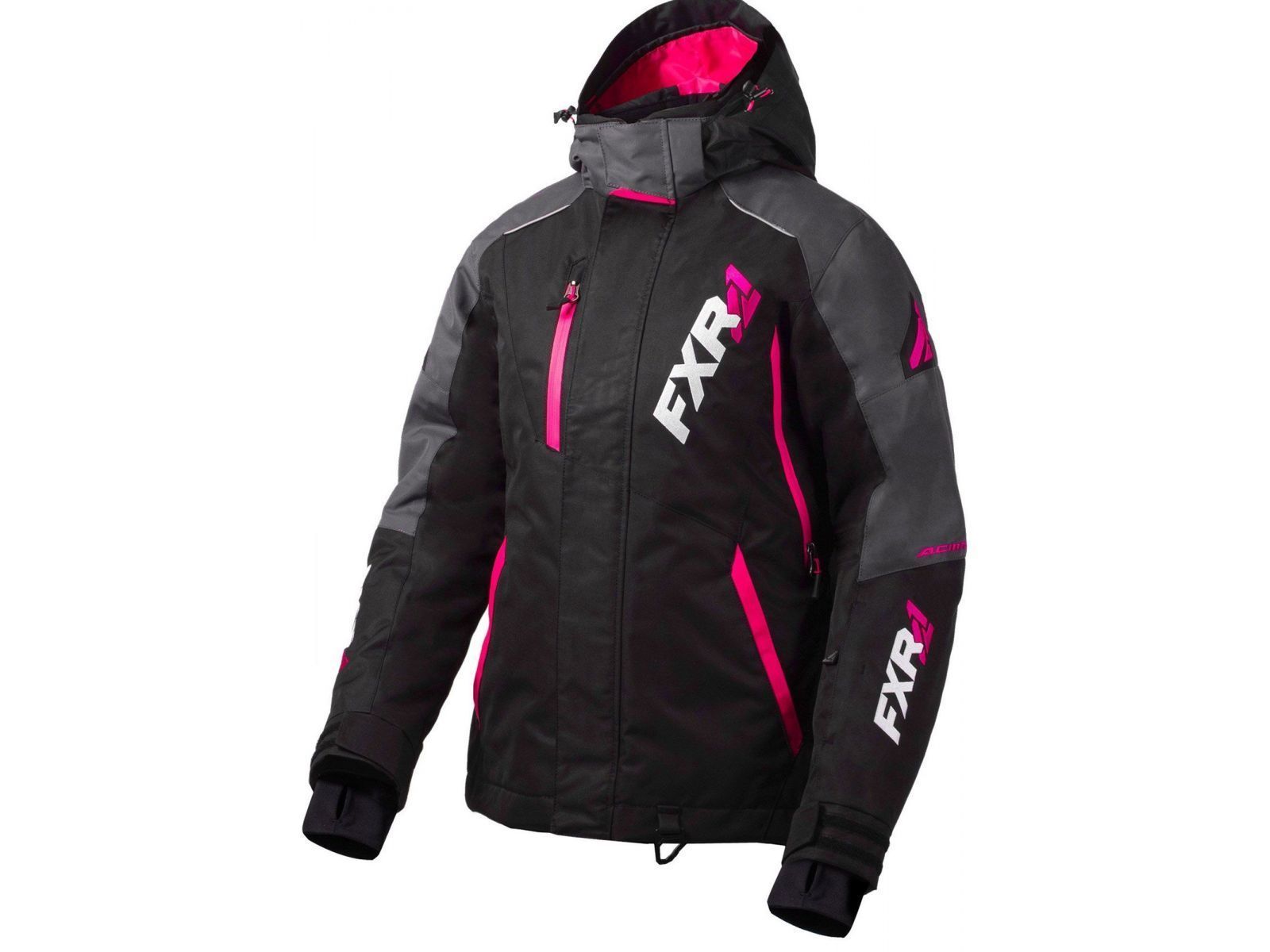Снегоходная куртка женская FXR VERTICAL PRO LADY 20 Black/Charcoal/Fuchsia