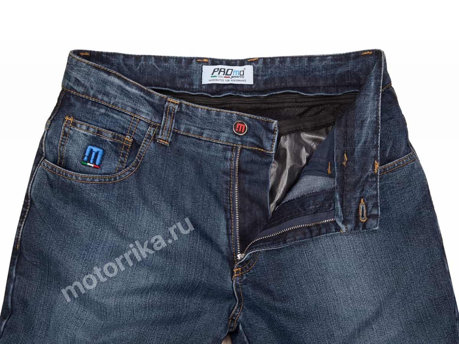 Мотоджинсы PROmo Jeans Tornado Blue
