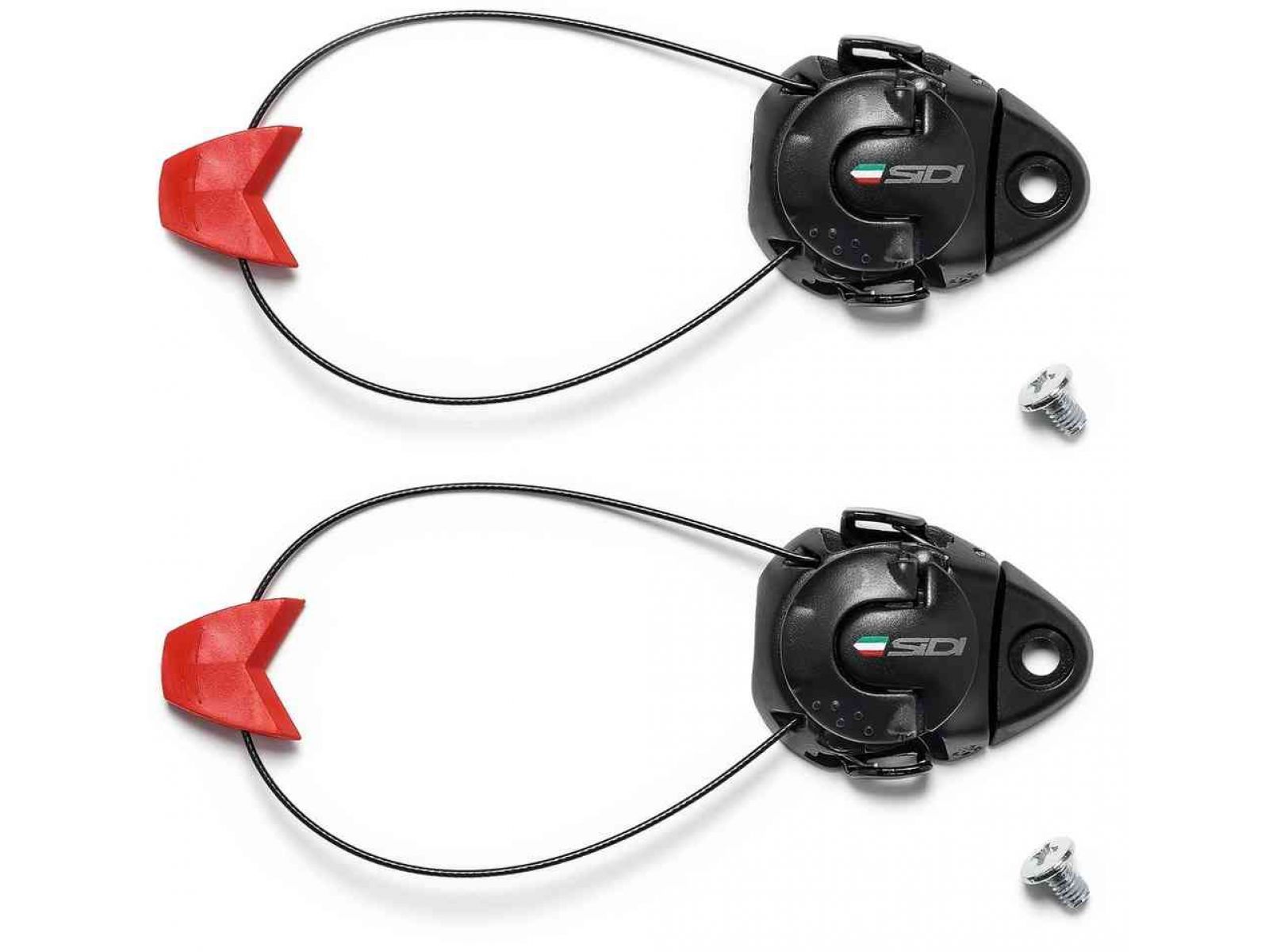 Система застежки SIDI MAG-1 TECNO 3 MAGNETIC SHORT короткая Black/Red