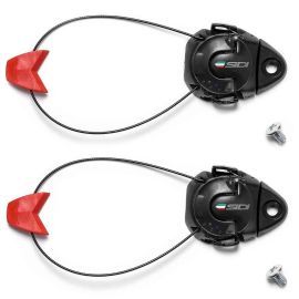 Система застежки SIDI MAG-1 TECNO 3 MAGNETIC SHORT короткая Black/Red