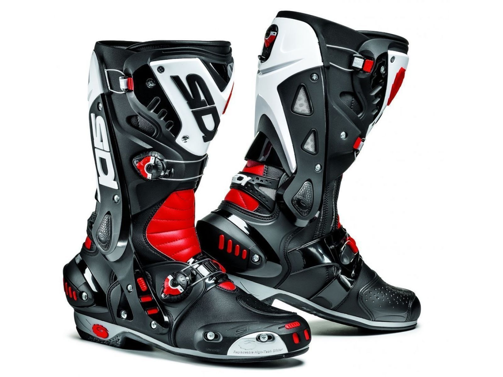 Мотоботы SIDI VORTICE Black/Red/White