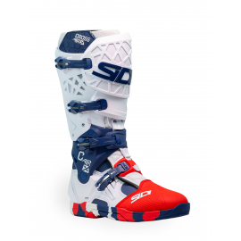 Мотоботы SIDI CROSSAIR X White/Navy/Red