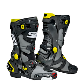 Мотоботы SIDI REX Grey/Black/Yellow Fluo