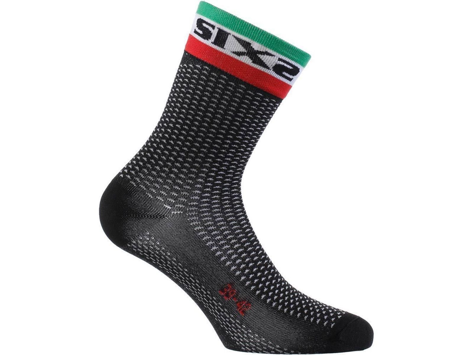 Носки SIXS SHORT S FLAG Italy black