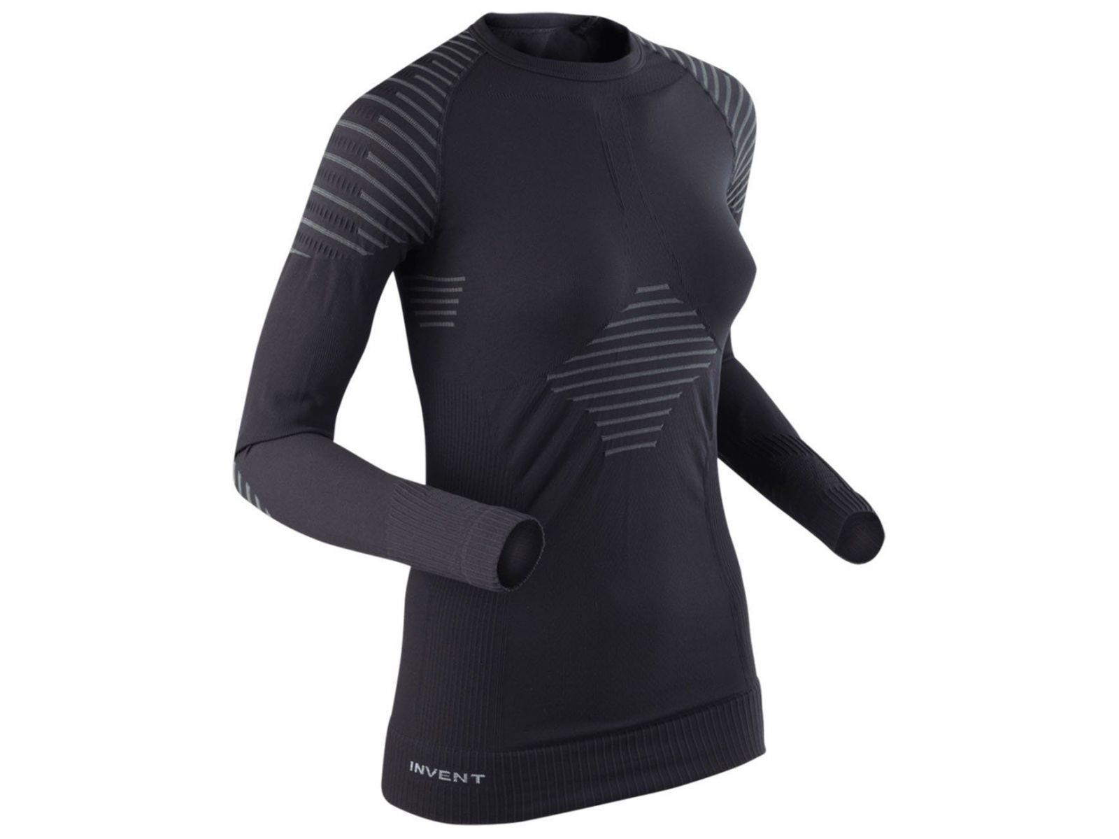 Термофутболка женская с длинным рукавом X-BIONIC LADY INVENT SHIRT LG SL Black