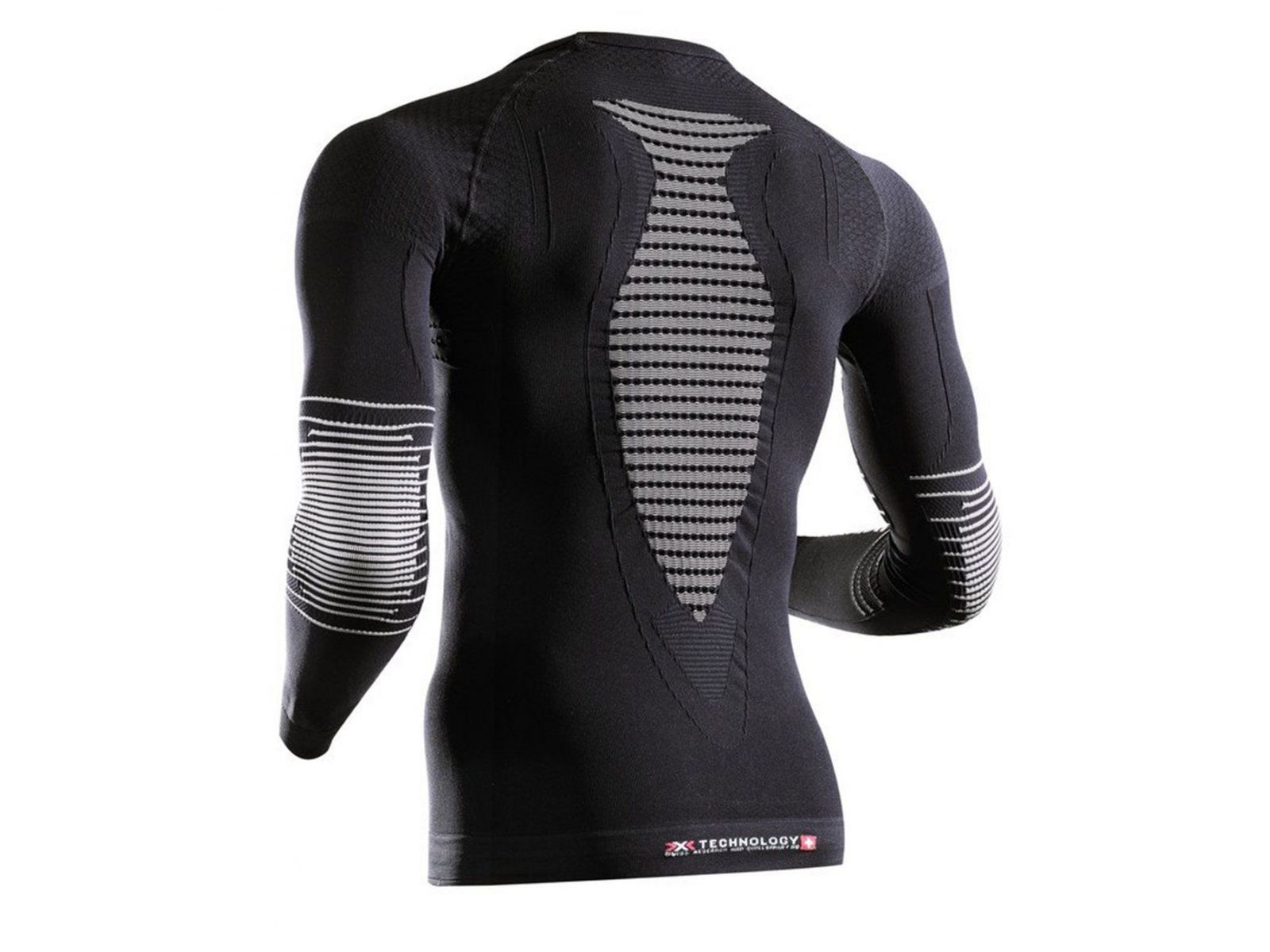Термофутболка с длинным рукавом X-BIONIC MAN ENERGIZER MK2 LONG Black/White