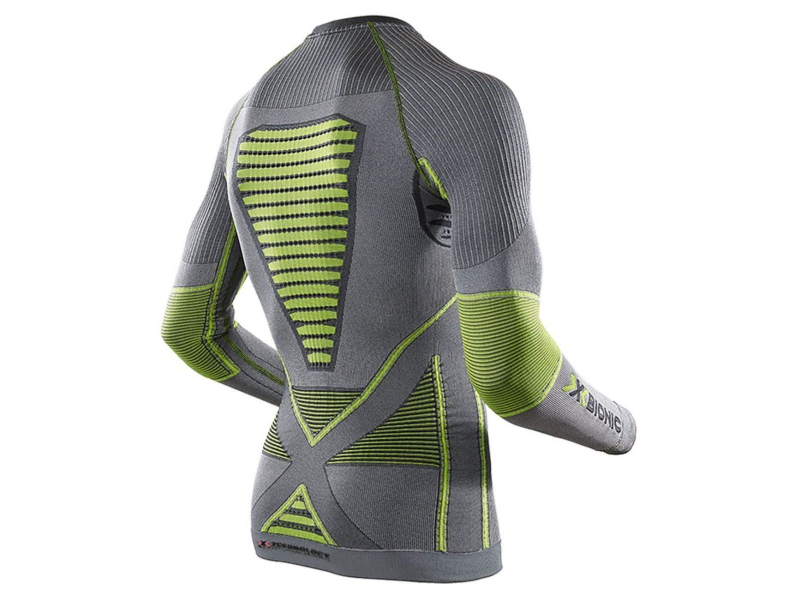 Термофутболка с длинным рукавом X-BIONIC MAN RADIACTOR EVO LG SL Iron/Yellow