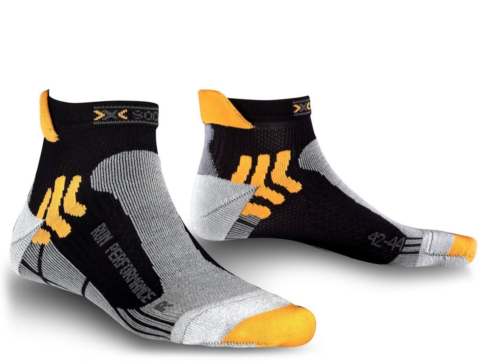 Термоноски X-SOCKS RUN PERFORMANCE Black/Grey