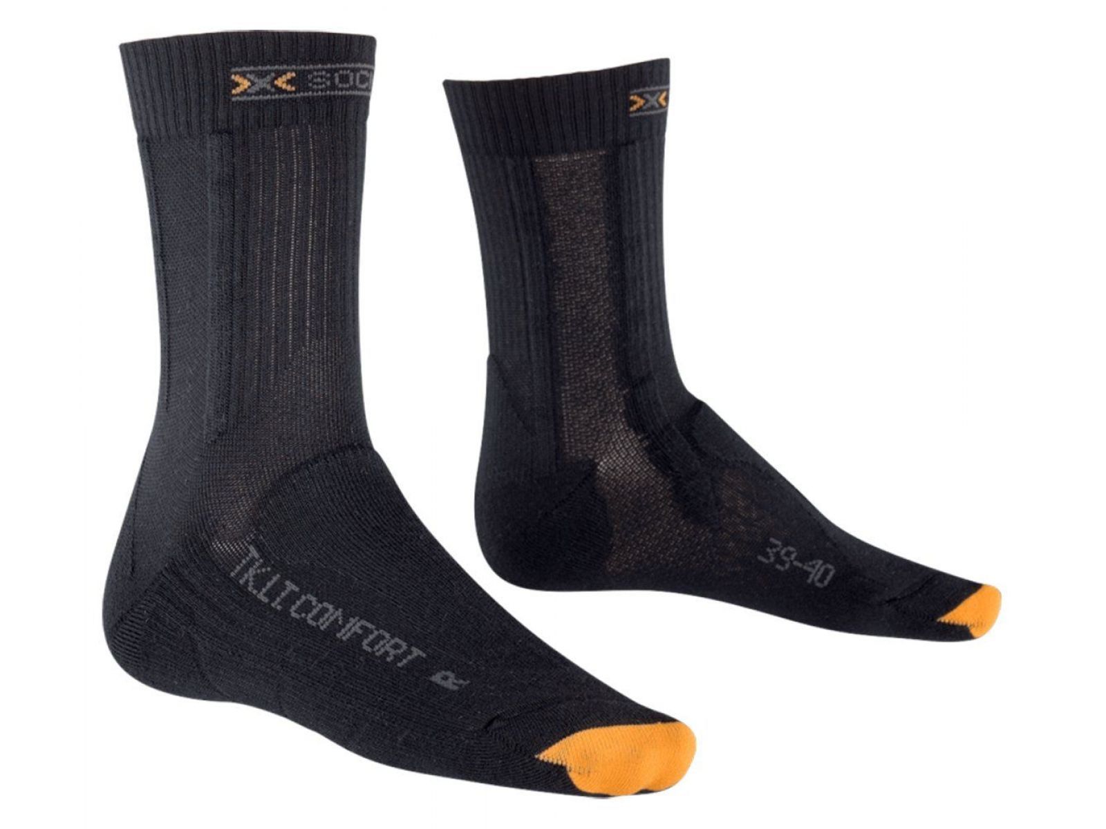 Термоноски женские X-SOCKS TREKKING LIGHT & COMFORT LADY Charcoal/Anthracite