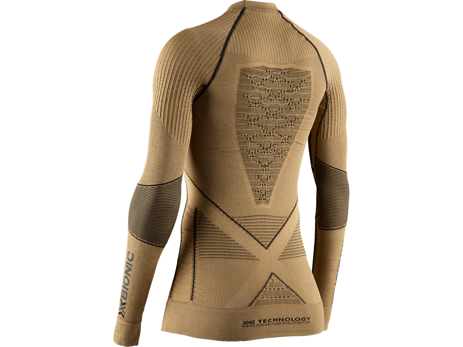 Термофутболка женская X-BIONIC RADIACTOR 4.0 Gold/Black