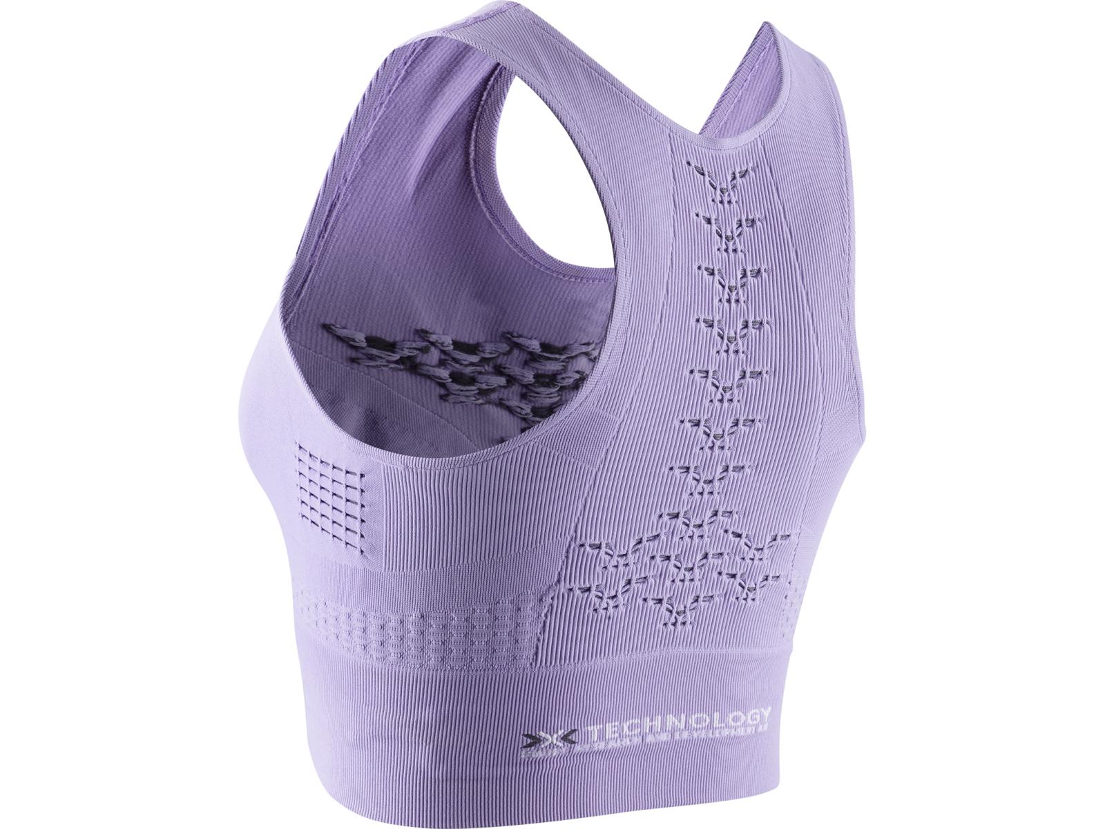 Топ женский X-BIONIC ENERGIZER 4.0 FITNESS Bright Lavender/White
