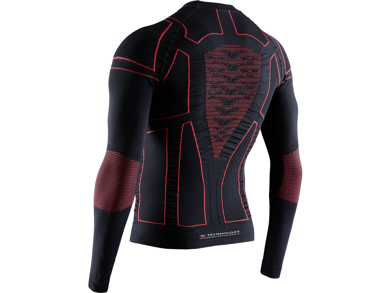 Термофутболка X-BIONIC MOTO ENERGIZER 4.0 LT Charcoal/Signal red