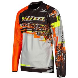Джерси KLIM XC LITE Digital Chaos Orange