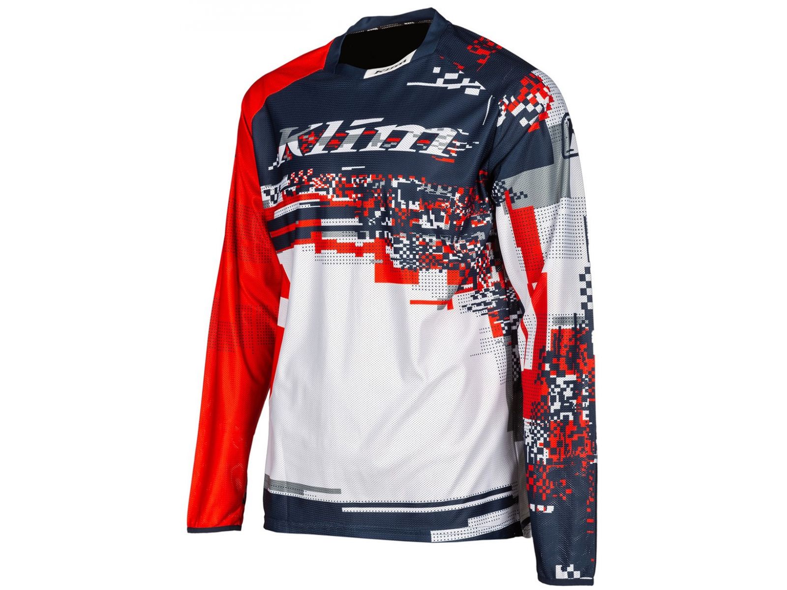 Джерси подростковое KLIM XC LITE YOUTH Digital Chaos Red