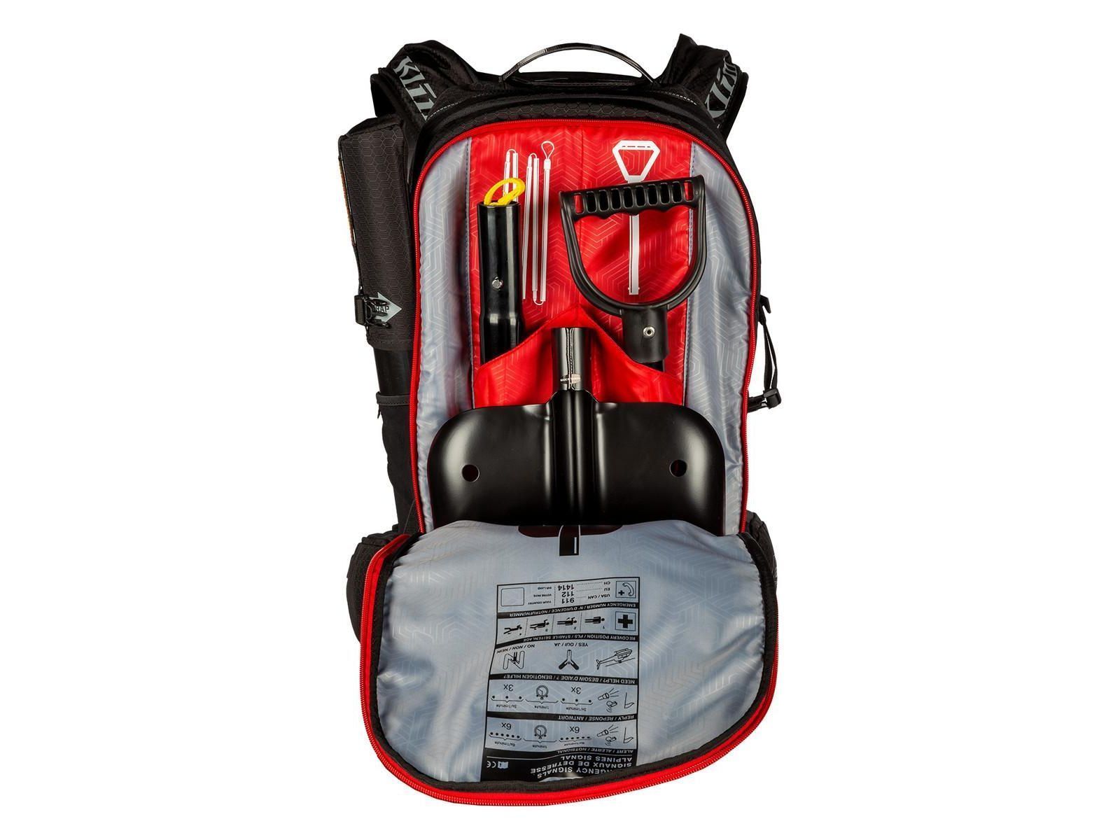 Лавинный рюкзак KLIM ATLAS 26 Black