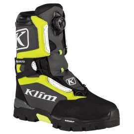 Снегоходные ботинки KLIM KLUTCH GTX BOA Black - Hi-Vis