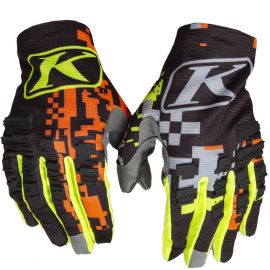 Мотоперчатки KLIM XC LITE Digital Chaos Orange