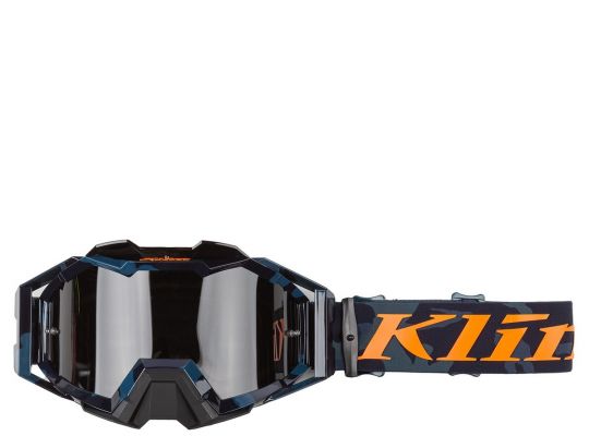 Очки кроссовые KLIM VIPER PRO OFF-ROAD GOGGLE Camo Striking Petrol Dark Smoke Lens