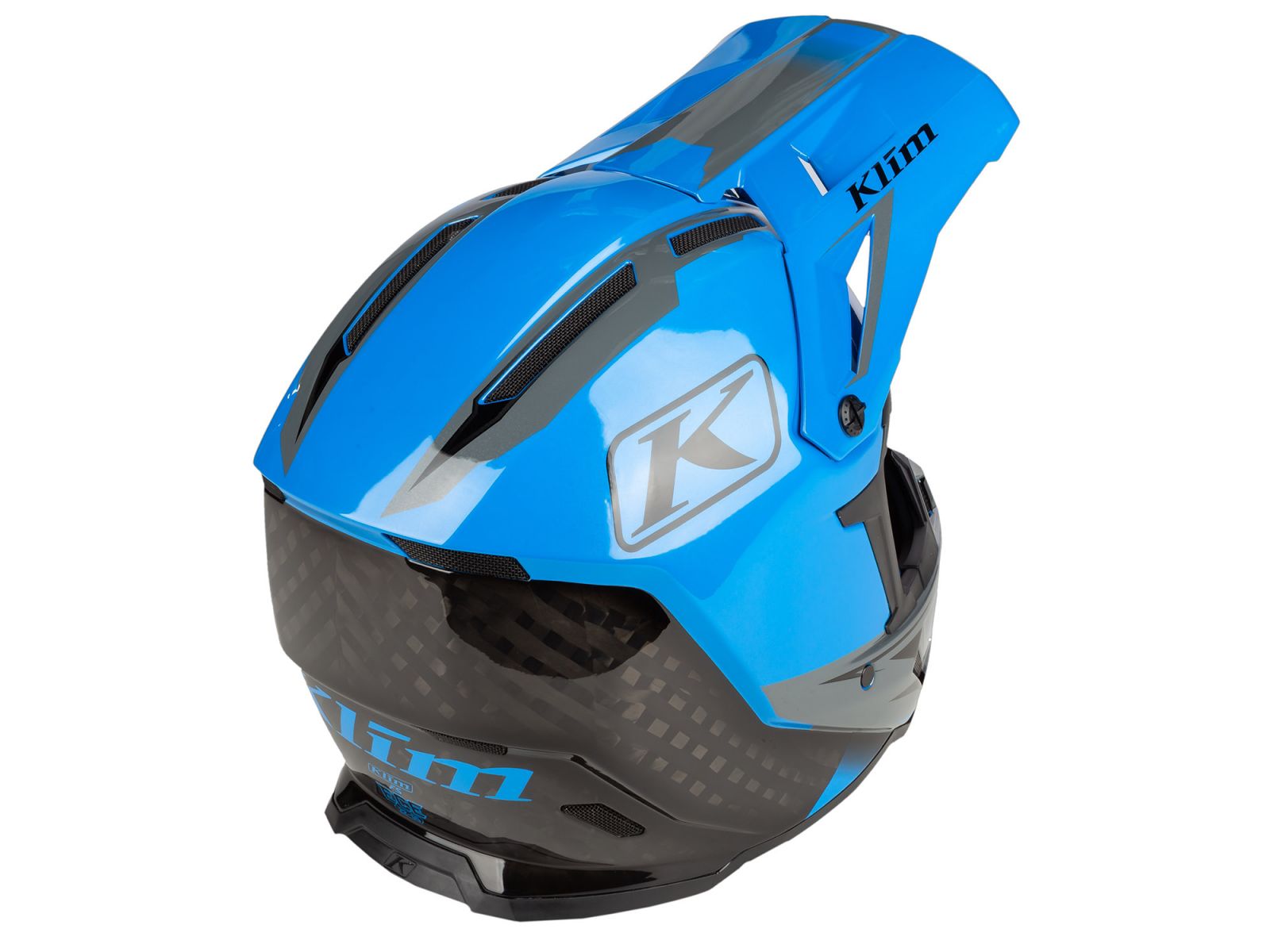 Мотошлем KLIM F5 Legion Electric Blue Lemonade