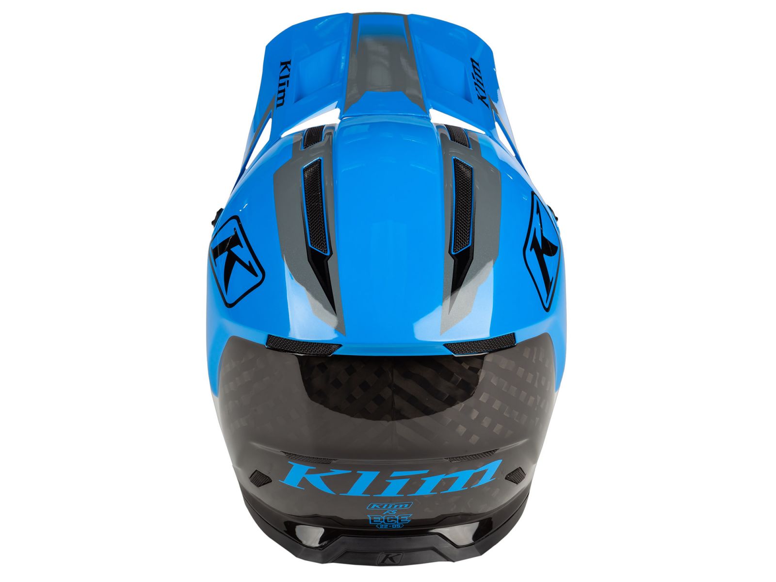Мотошлем KLIM F5 Legion Electric Blue Lemonade