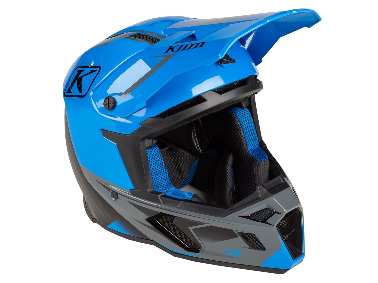Мотошлем KLIM F5 Legion Electric Blue Lemonade